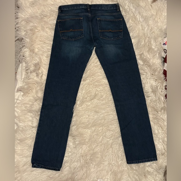 ASOS Men's Dark Blue Jeans W31 L32 Slim/Straight Fit - Picture 3 of 3